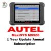 Autel maxiSYS MS906 1 year update subscription