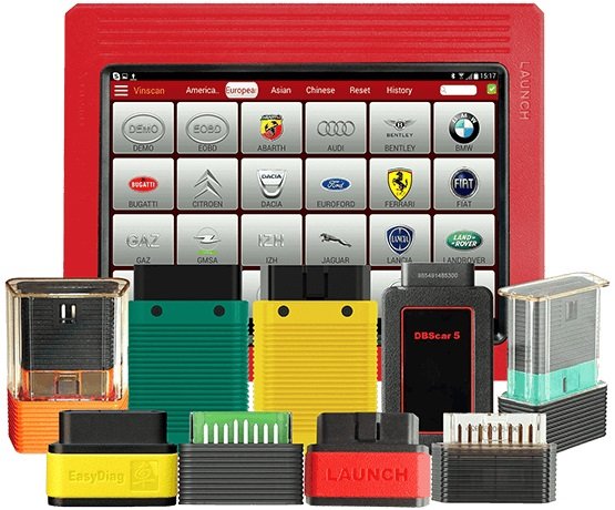 Automotive Professional Diagnostic Software Diagzone Pro Vehicle’s Brands Coverages