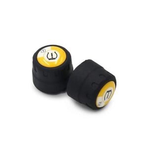 Latest Tire Pressure Monitoring System, with Bluetooth 4 External Sensors TPMS, 5 Alarm Modes and Real-time Displays Pressure and Temperature,Support iOS and Android with APP Operation