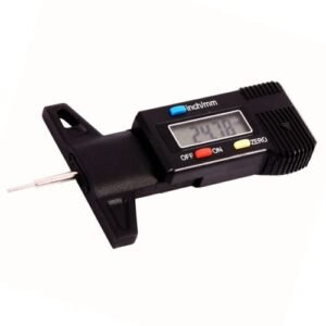 Digital Tire Tread Depth Gauge Digital Tire Gauge Meter Tester with Large LCD Screen of F/mm/inch Conversion for Cars Trucks and SUV
