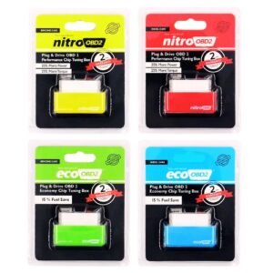 Eco Nitro OBD2 Chip Tuning Box Benzine Diesel EcoOBD2 Save Fuel Nitro OBD2 More Power Super OBD2 Reset Button