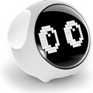 Emoji Multifunction Digital Clock Alarm Clock for Kids Smart Dual Alarm Setting