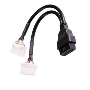 OBD2 Adapter for Tesla Model X/S/Y/3, 12 Pin and 20 Pin to 16Pin Diagnostic Connector Launch X431