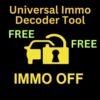 Free IMMO Off Online Universal Immo Decoder Tool IMMO OFF / Remove / Delete / Disable / Decode