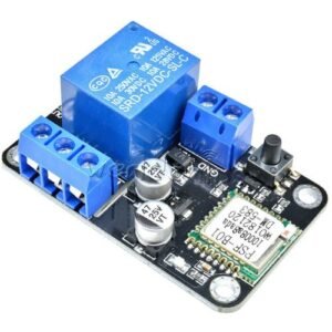 DC12V Smart Wifi Wireless Self-lock Switch Delay Relay Module Upgrade Your Smart Home System with ESP8285 Self-lock WiFi Wireless Smart Switch Cycle Timer Delay Relay Module for Android