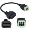 High-Quality 6Pin to OBD OBD2 Diagnostic Adapter Cable for Kawa-saki Motorbike