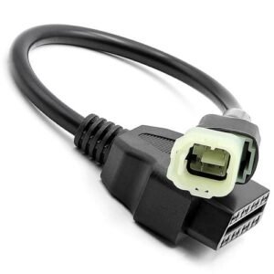Honda Diagnostic Connector Fit for Motorcycle 4pin to 16pin Motorcycle 6pin Cable Auto Diagnostic Scanner Adapter Cable
