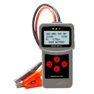 Car Trucks Battery Tester 12V/24V Load Tester 40-2000CCA Analyzer, Alternator Automotive Tool Micro200pro