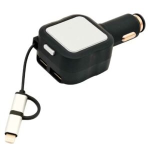 Lawano Double USB Car Charger, 4.8A