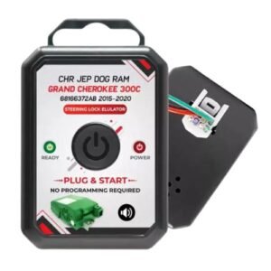 Steering lock emulator for grand cherokee chrysler 2015-2021