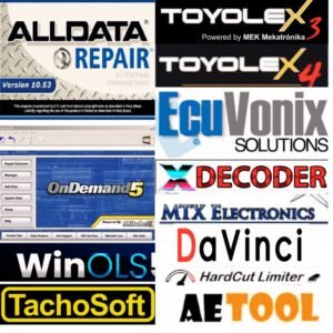 Automobile Repair Software Collection 1000GB Data ALLDATA, MITCHELL, Toyolex3/4, Xdecoder, Airbag, Odo, Radio, ECM Dump File Many More Continue Updateing