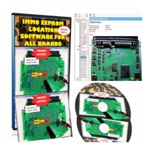 Car ECU IMMO Eprom Location Software Immobilizer eprom Finder Multi Brand Universal