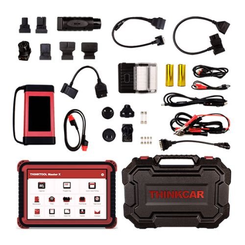 ThinkCar ThinkTool Master X Online Programming Scanner Professional OE Level Automotive Car & Trucks Computer Diagnostic OBD2 Scan Tool 12V&24V