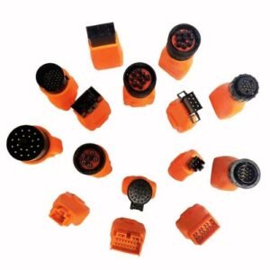 OBD2 Connector Set 15 Pcs OBDII Truck & Car Diagnostic Tool Adapters 16pin Connectors Humzor