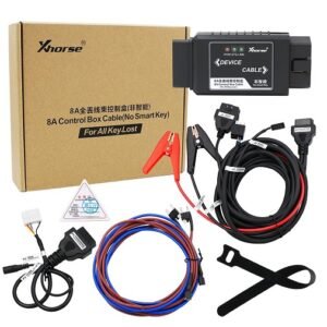 Xhorse Toyota Remote Key Programmer 8A Non-Smart Key All Keys Lost Adapter via OBD No Disassembly