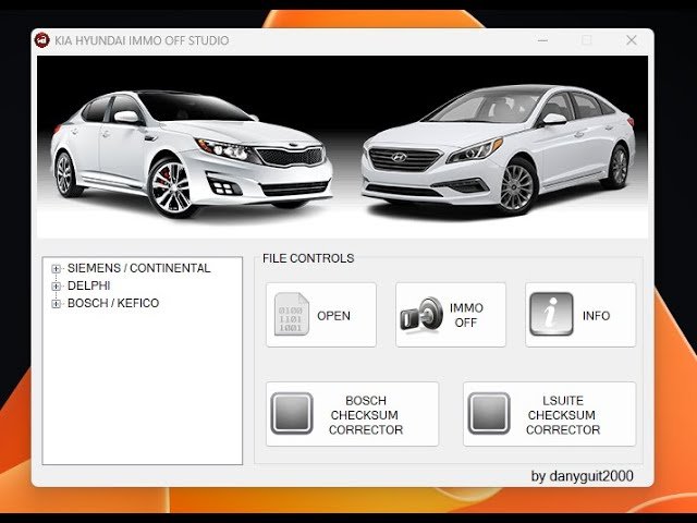 KIA HYUNDAI IMMO Off Srudio Software