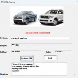 TOYOTA Doctor4 ECU Chip Tuning Software